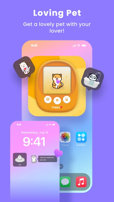 LiveStatus - App for couples screenshot 1