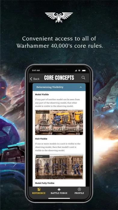 Warhammer 40,000: The App screenshot 2