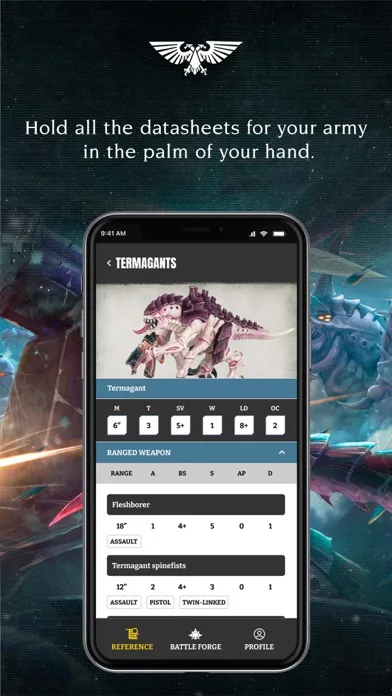 Warhammer 40,000: The App screenshot 3