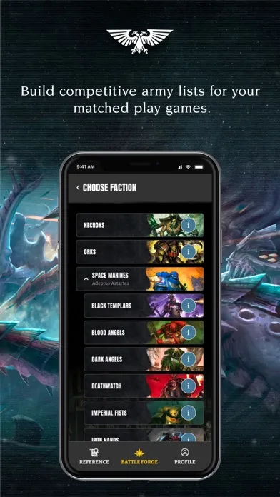 Warhammer 40,000: The App screenshot 4