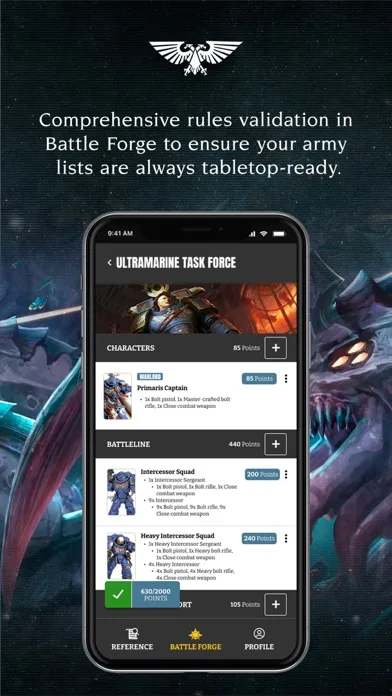 Warhammer 40,000: The App screenshot 5