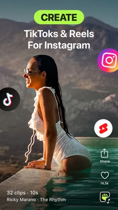 Reels Maker for Instagram BEAT screenshot 1