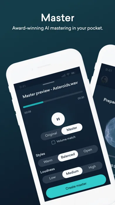 LANDR - For Music Makers screenshot 1