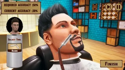 Barber Shop Hair Cut Simulator screenshot 2