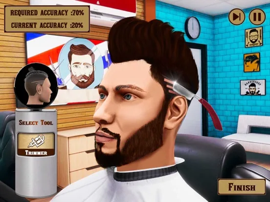 Barber Shop Hair Cut Simulator screenshot 5