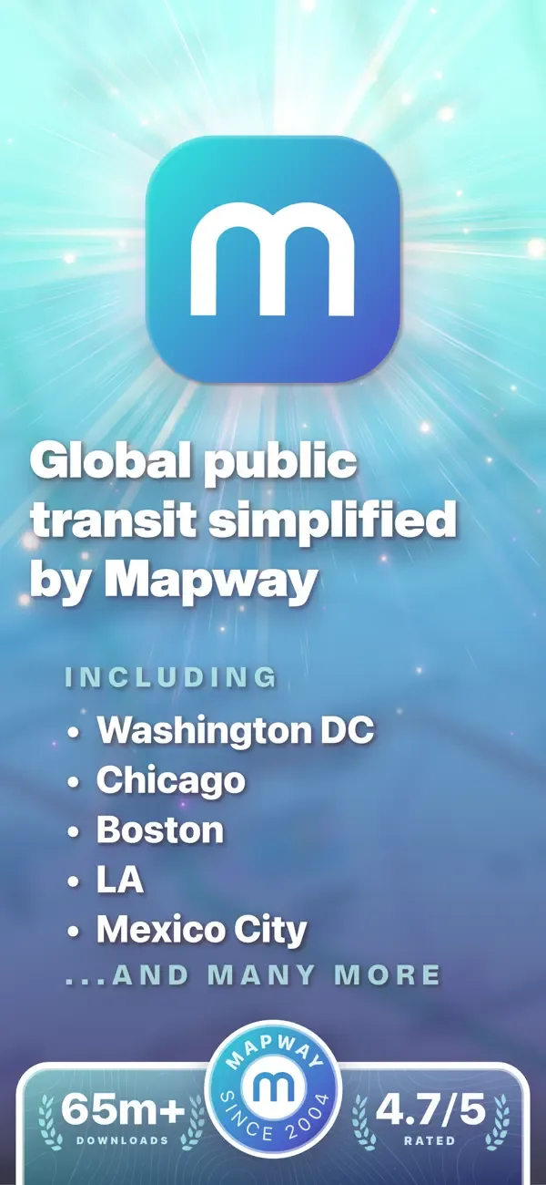 Mapway: Maps & Transit Planner screenshot 1