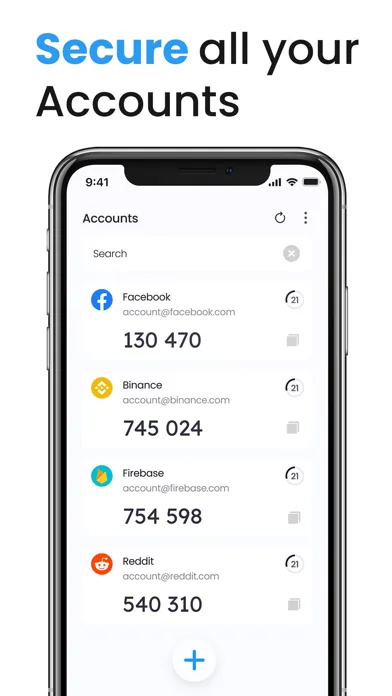 Authenticator app - 2 MFA, OTP screenshot 1