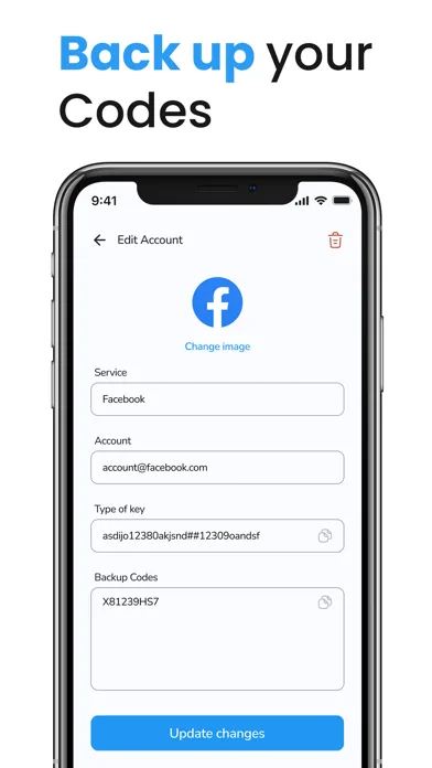 Authenticator app - 2 MFA, OTP screenshot 5