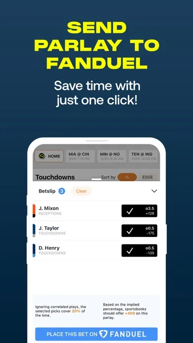 ParlayIQ for Sports Betting screenshot 4