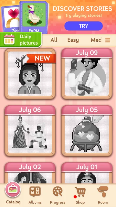Craft Cross Stitch: Pixel Art screenshot 2