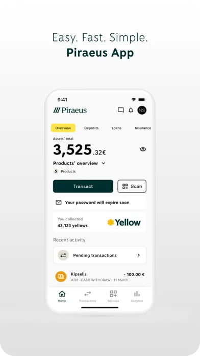 Piraeus app screenshot 1