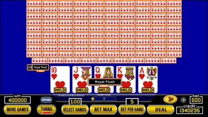 Hundred Play Draw Poker screenshot 5