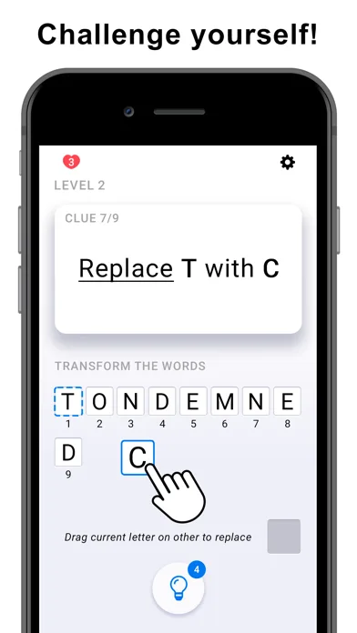 Letter Steps: Word Game screenshot 2