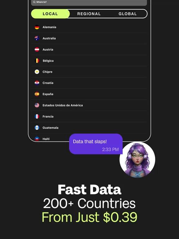 Global YO: eSIM+ & Travel Data screenshot 2