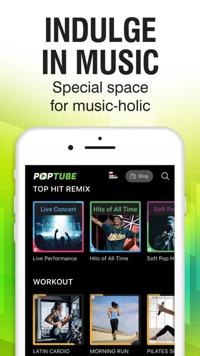 POPTube: Music & Video Podcast screenshot 1