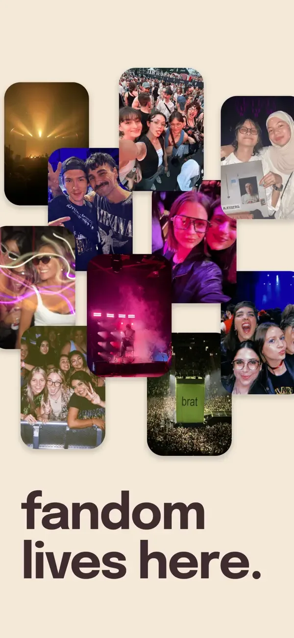 Superfan: social music screenshot 1