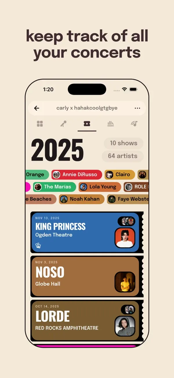 Superfan: social music screenshot 3