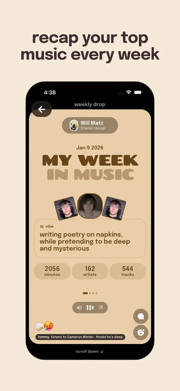 Superfan: social music screenshot 4