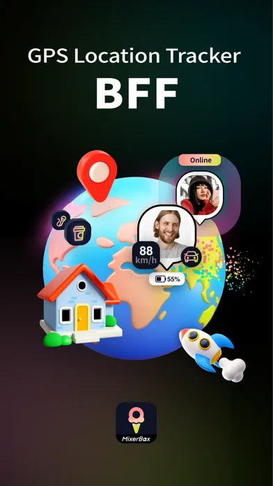 MixerBox BFF: Location Tracker screenshot 1