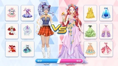 Anime Dress Up Games: Stylist screenshot 2