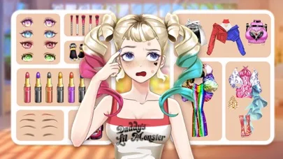 Anime Dress Up Games: Stylist screenshot 3
