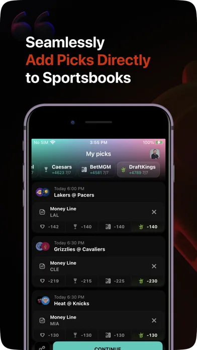 Outlier: Betting Data & Tools screenshot 5