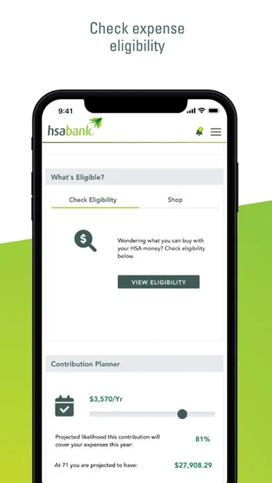 HSA Bank screenshot 4