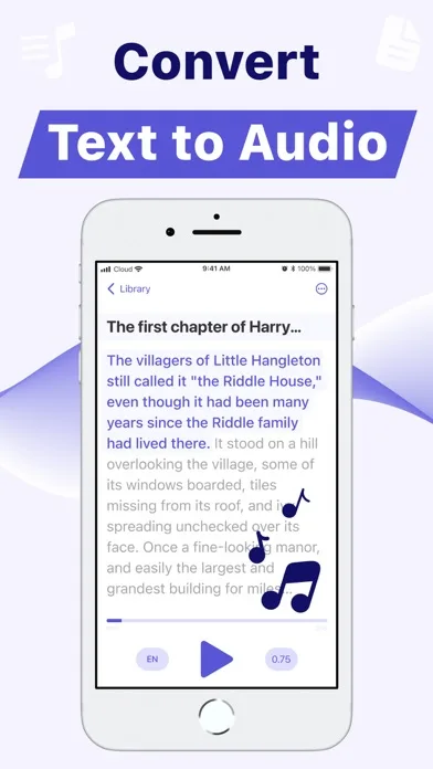 Text to Speech – Reading Aloud screenshot 2