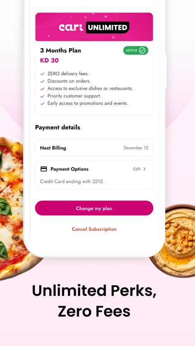 Cari: The best food delivered screenshot 2