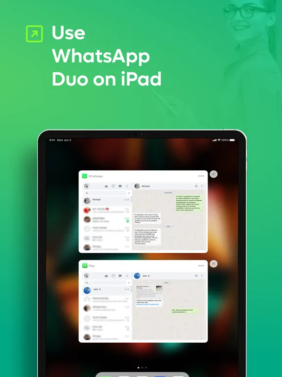 Plus: Dual Messenger for iPad screenshot 5