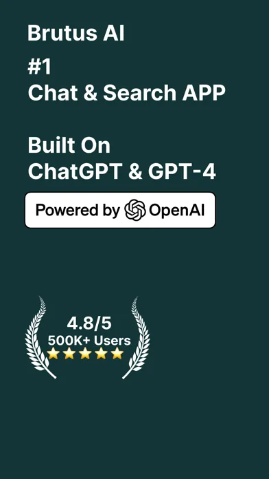 Chat Unlimited & Ask Brutus AI screenshot 1