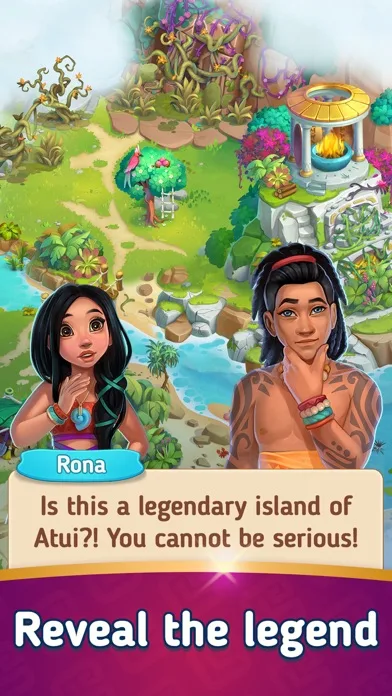 Merge Islanders: Tropical Town screenshot 1