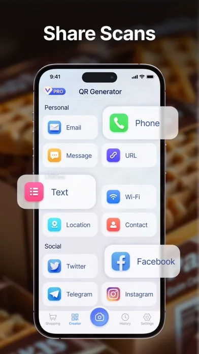 Thunder Scanner: QR Reader screenshot 4