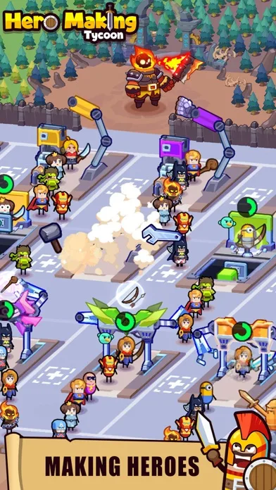 Hero Making Tycoon Idle Games screenshot 2