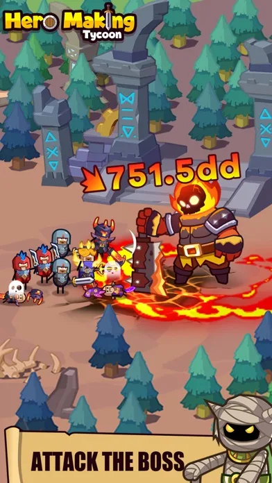 Hero Making Tycoon Idle Games screenshot 3