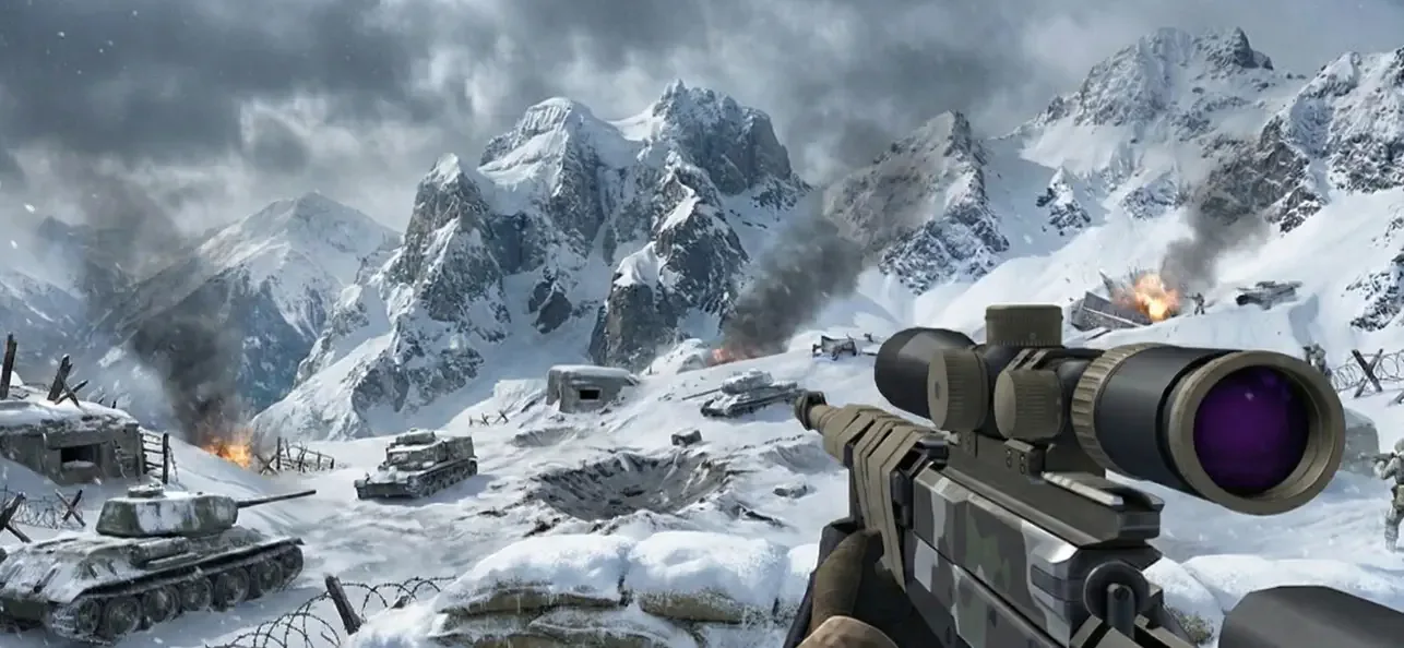 War Sniper: FPS Shooting Game screenshot 1