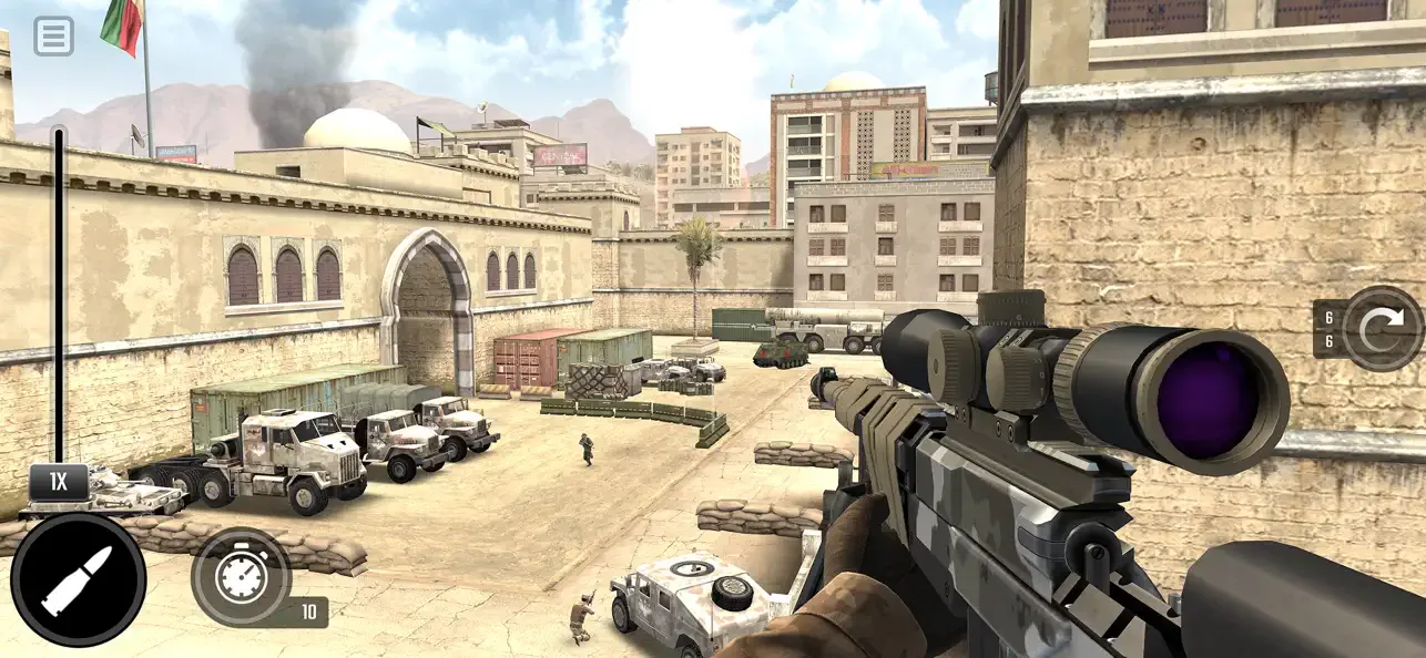 War Sniper: FPS Shooting Game screenshot 2