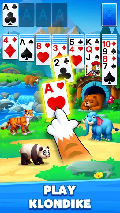 Solitaire Zoo screenshot 1
