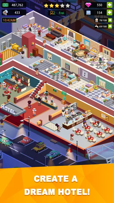Sim Hotel Tycoon screenshot 1