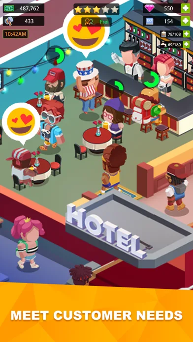 Sim Hotel Tycoon screenshot 2