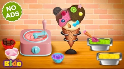 Ice Cream Making Game For Kids screenshot 1