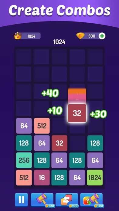 Match the Number - 2048 Game screenshot 1
