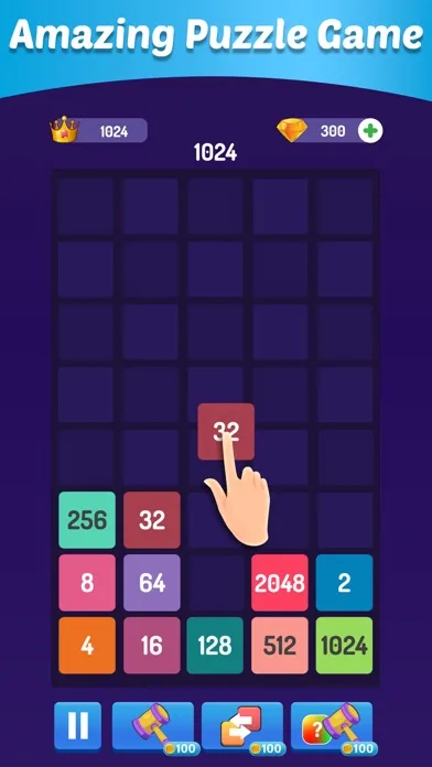 Match the Number - 2048 Game screenshot 2