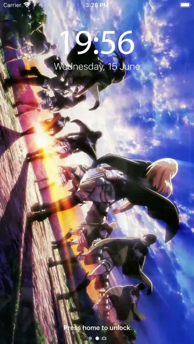 Anime Wallpaper Otaku HD screenshot 3