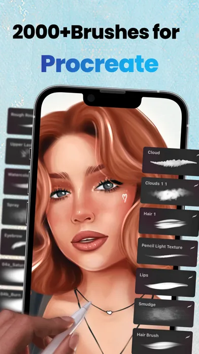Brushes for Procreate Art screenshot 1