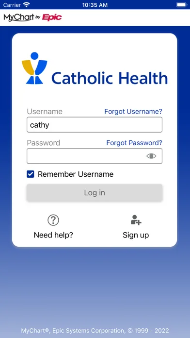 Catholic Health screenshot 1
