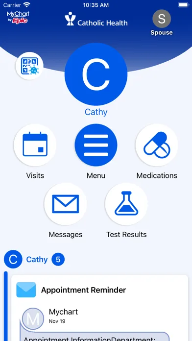 Catholic Health screenshot 2