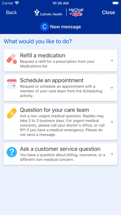 Catholic Health screenshot 4