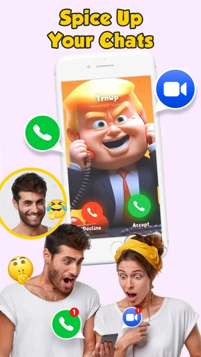 Funny Prank Sounds Video Calls screenshot 5