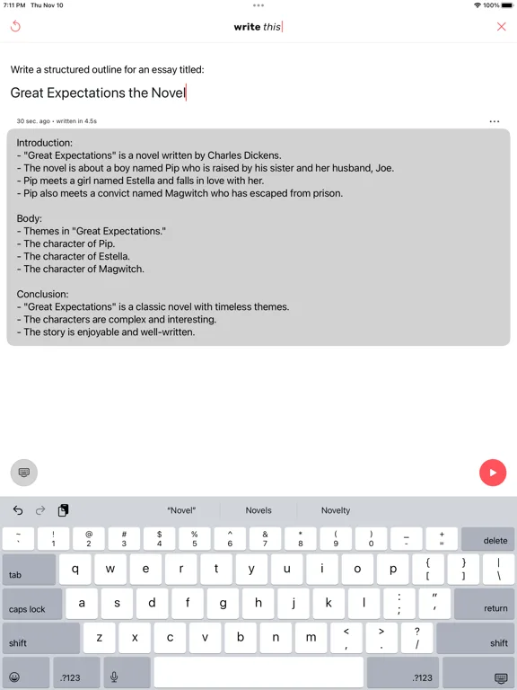 Write This - AI Text Generator screenshot 5